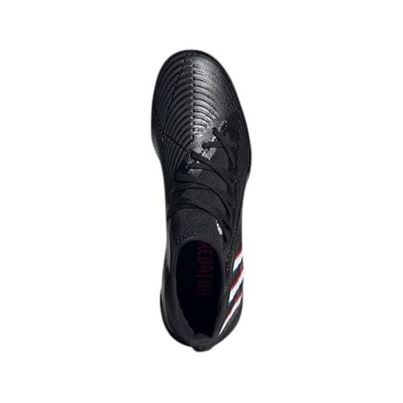 adidas Predator Edge.3 TF - Core Black/White/Vivid Red - Picture 3 of 8